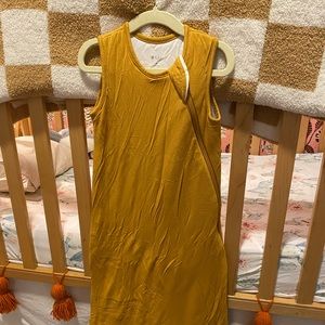 Kyte baby sleep sack 1.0 tog mustard marigold